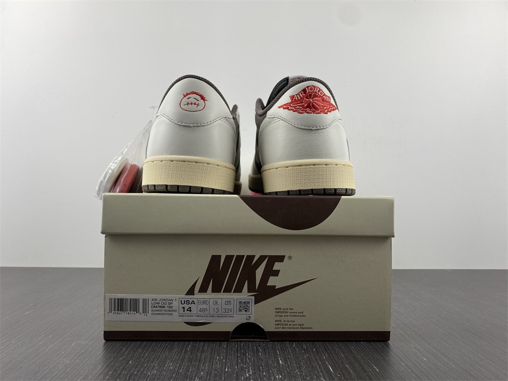 Jordan 1 Retro Low OG SP Travis Scott Reverse Mocha