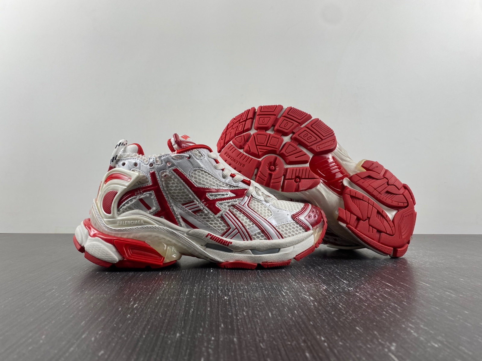 Balenciaga Runner Red White