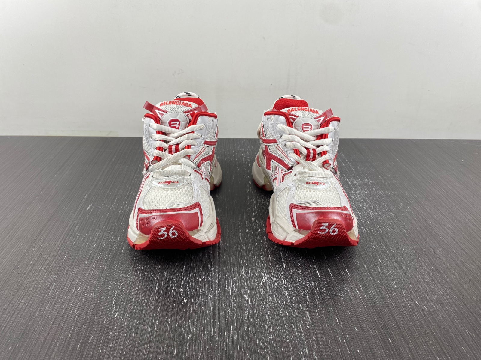Balenciaga Runner Red White