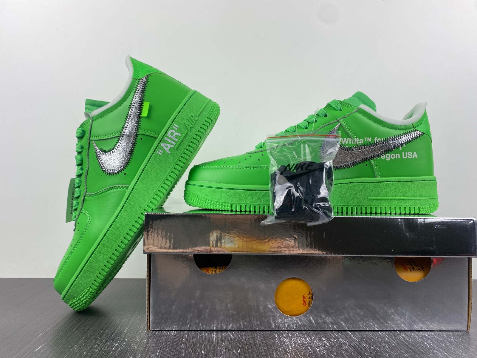 Nike Air Force 1 Low Off-White Light Green Spark