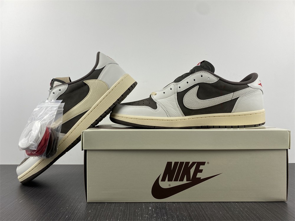 Jordan 1 Retro Low OG SP Travis Scott Reverse Mocha