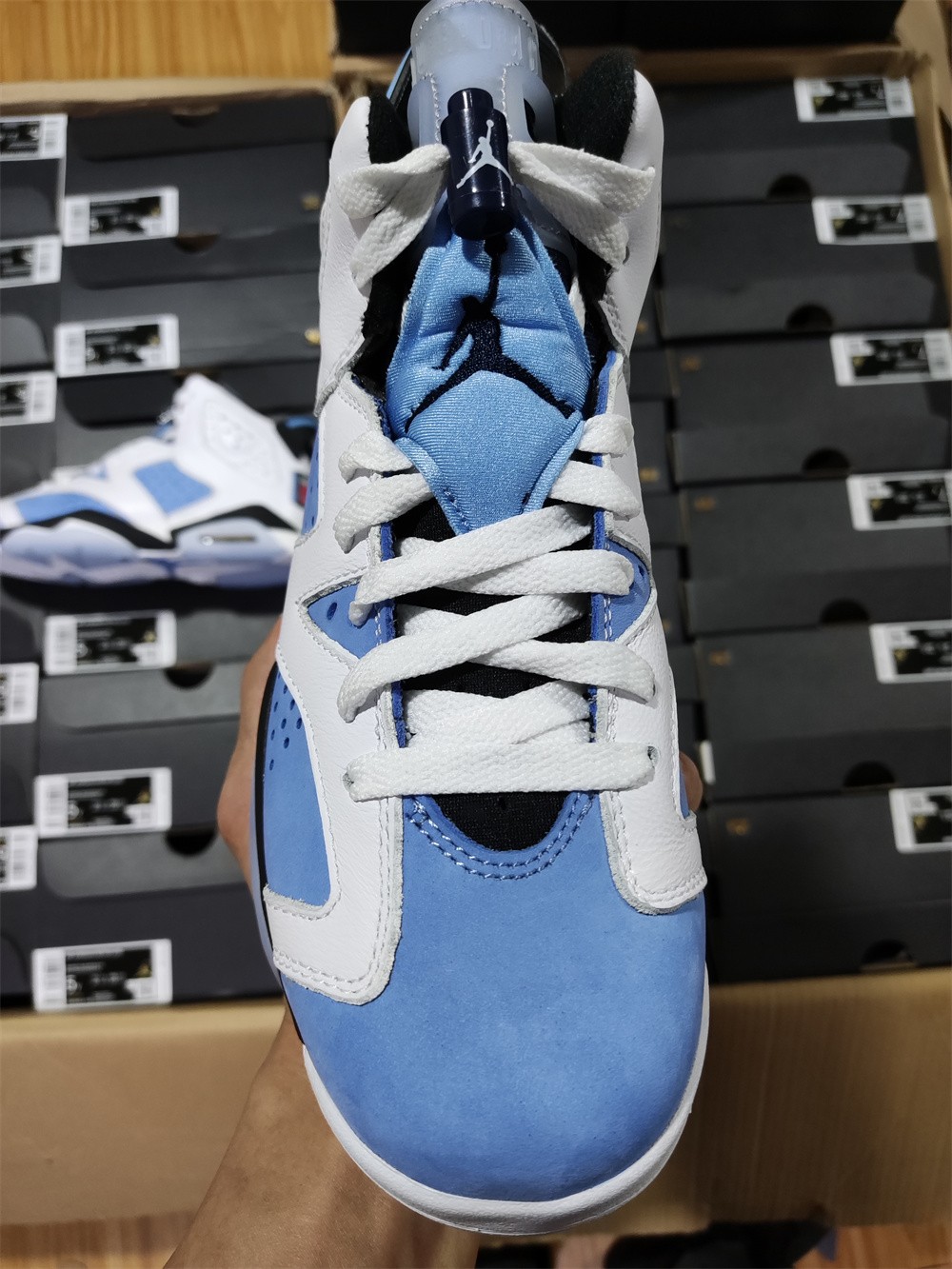 Jordan 6 Retro UNC White