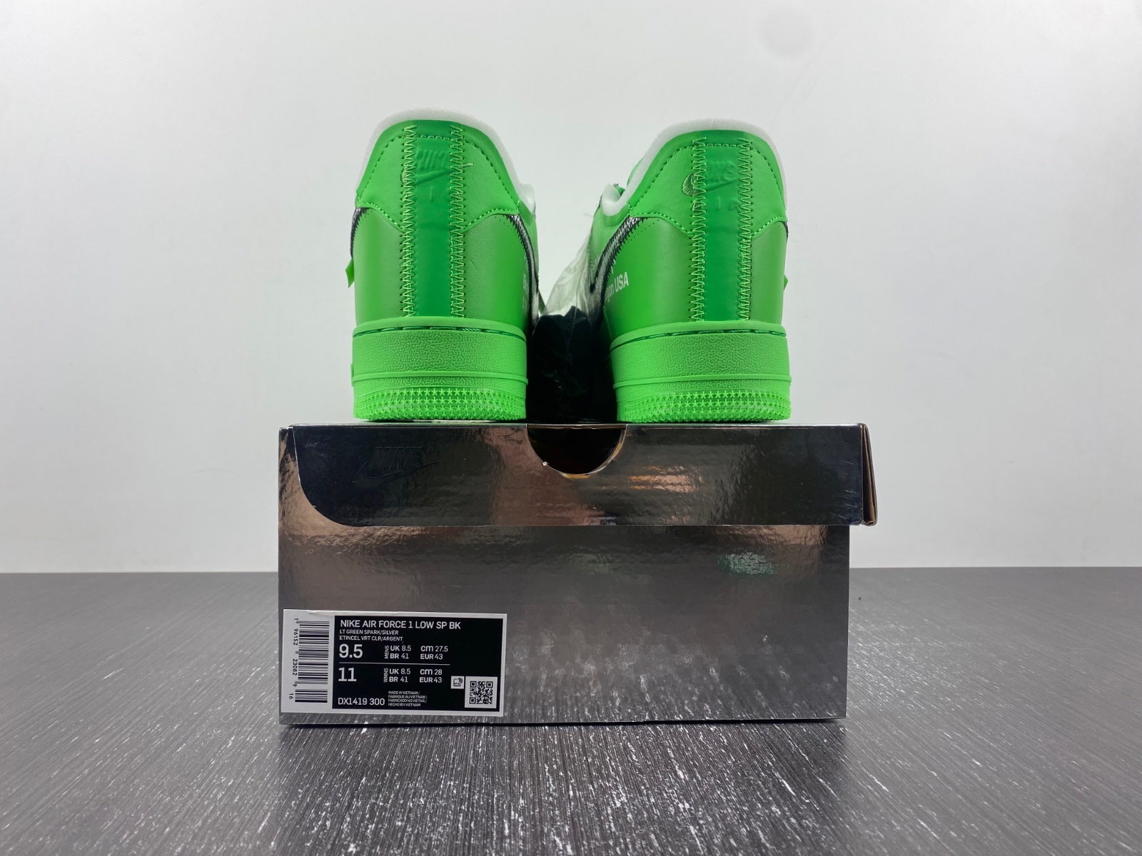 Nike Air Force 1 Low Off-White Light Green Spark