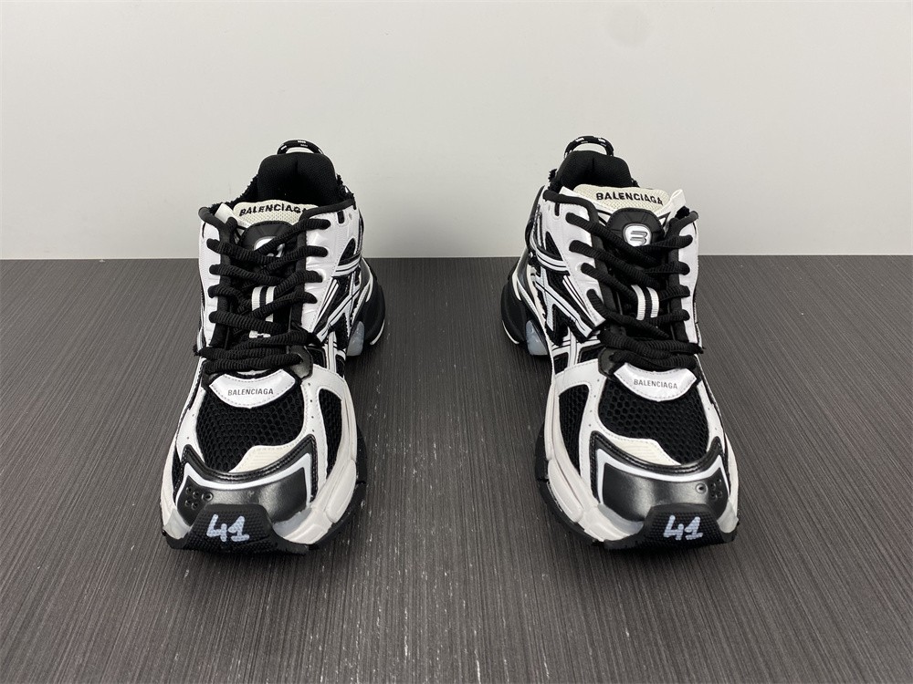 Balenciaga Runner White Black White