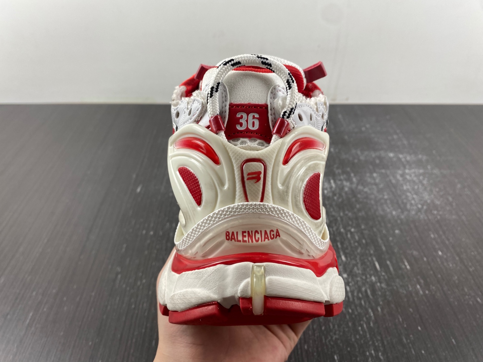 Balenciaga Runner Red White