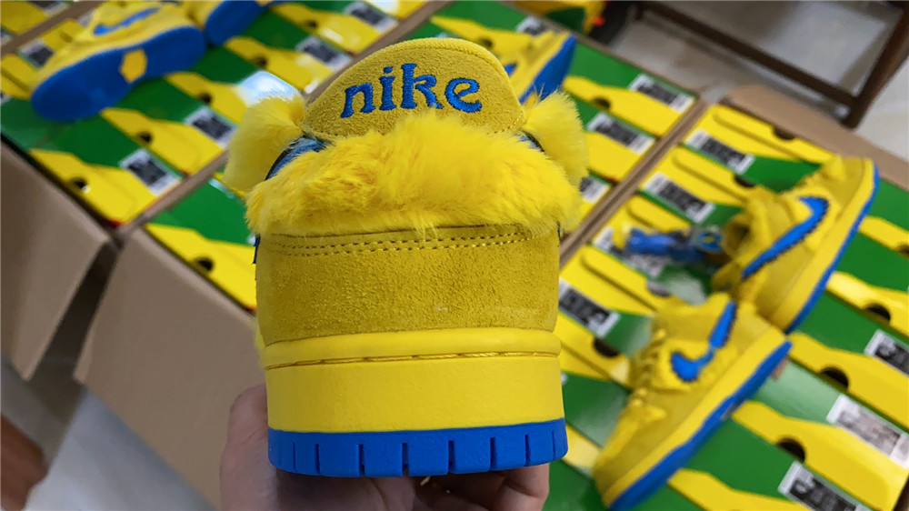 Nike SB Dunk Low Grateful Dead Bears Opti Yellow