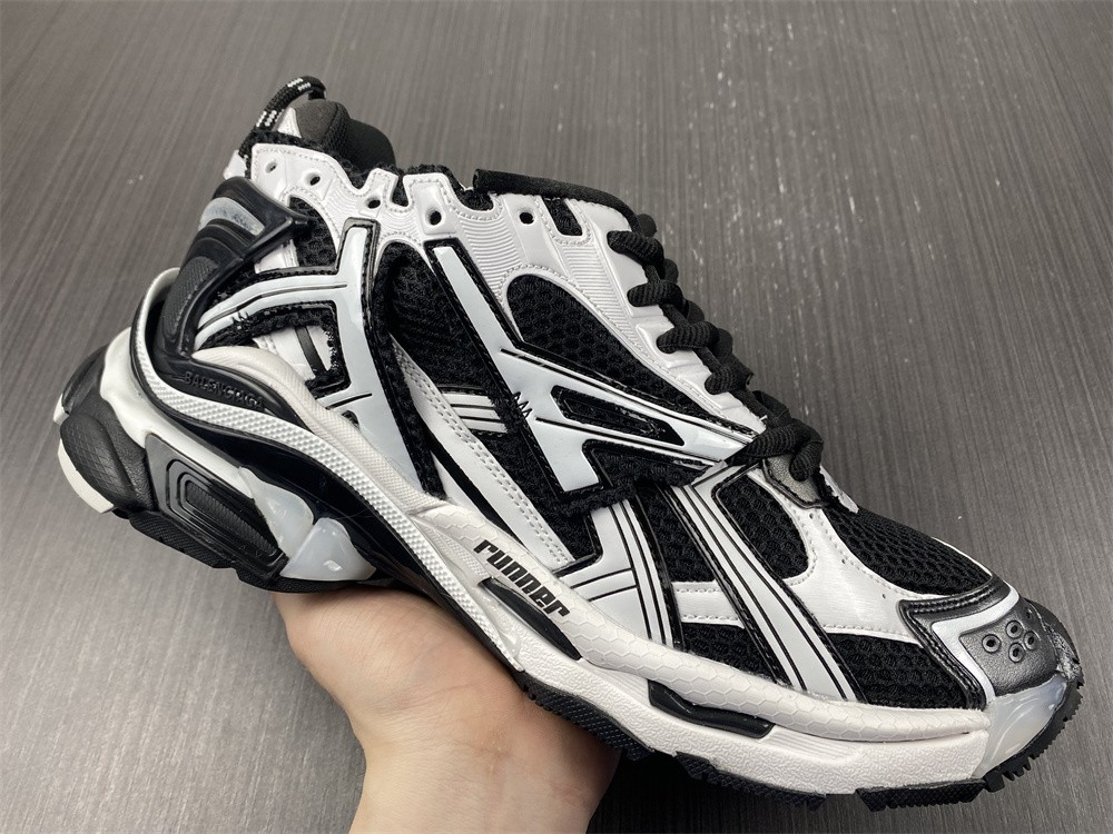 Balenciaga Runner White Black White