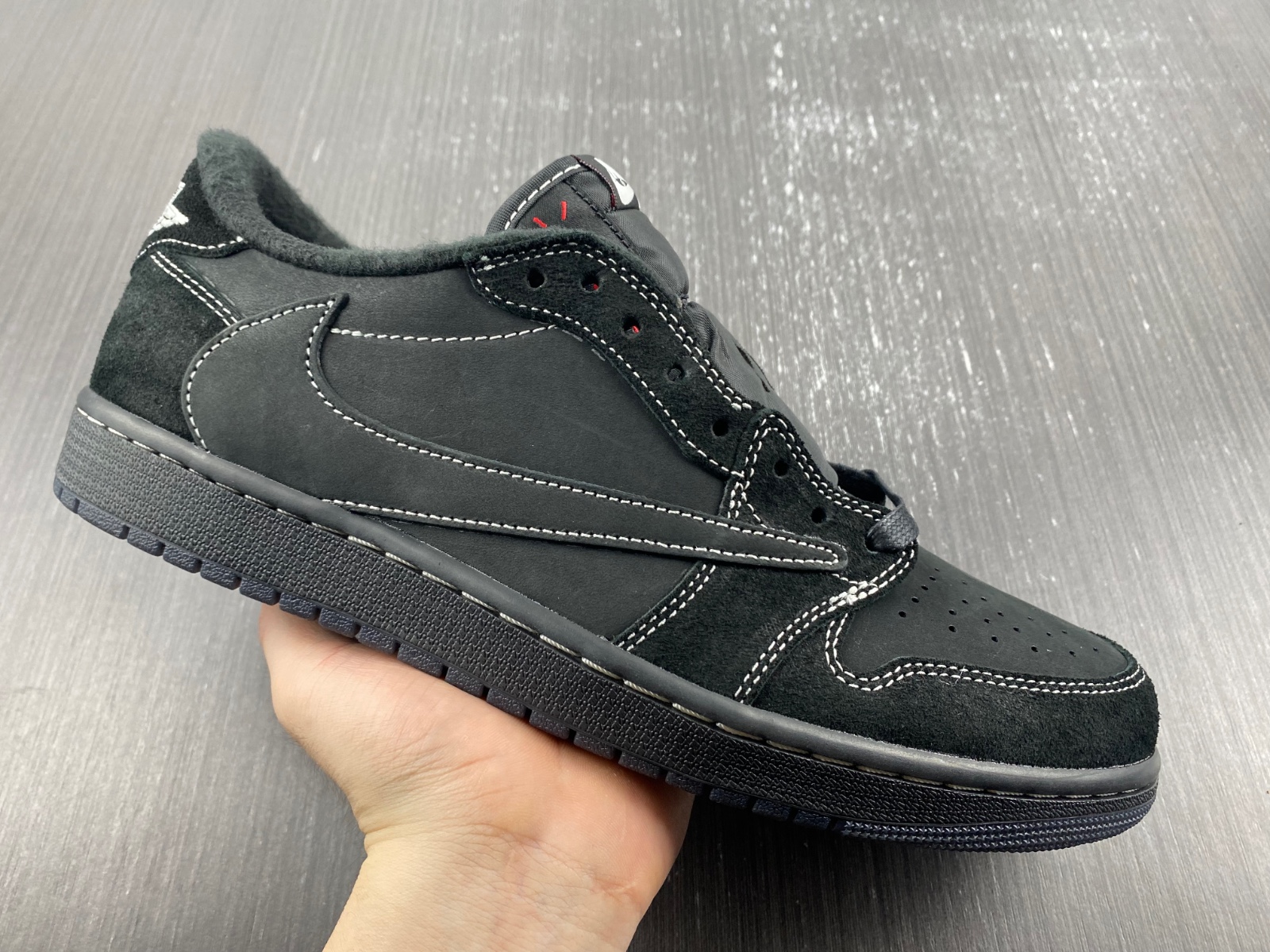 Jordan 1 Retro Low OG SP Travis Scott Black Phantom
