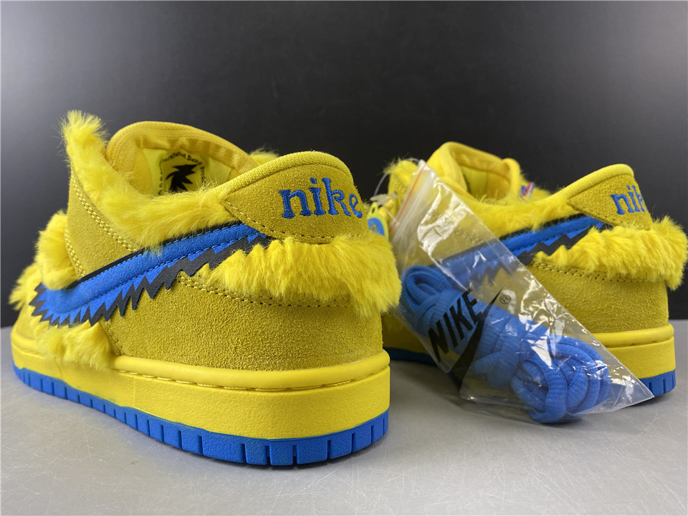 Nike SB Dunk Low Grateful Dead Bears Opti Yellow