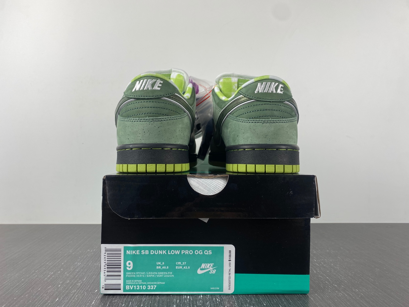 Nike SB Dunk Low Concepts Green Lobster (Regular Box)