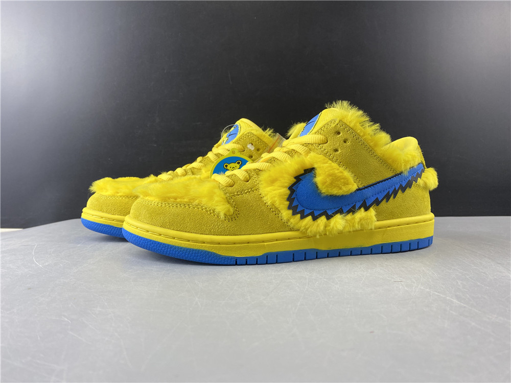 Nike SB Dunk Low Grateful Dead Bears Opti Yellow