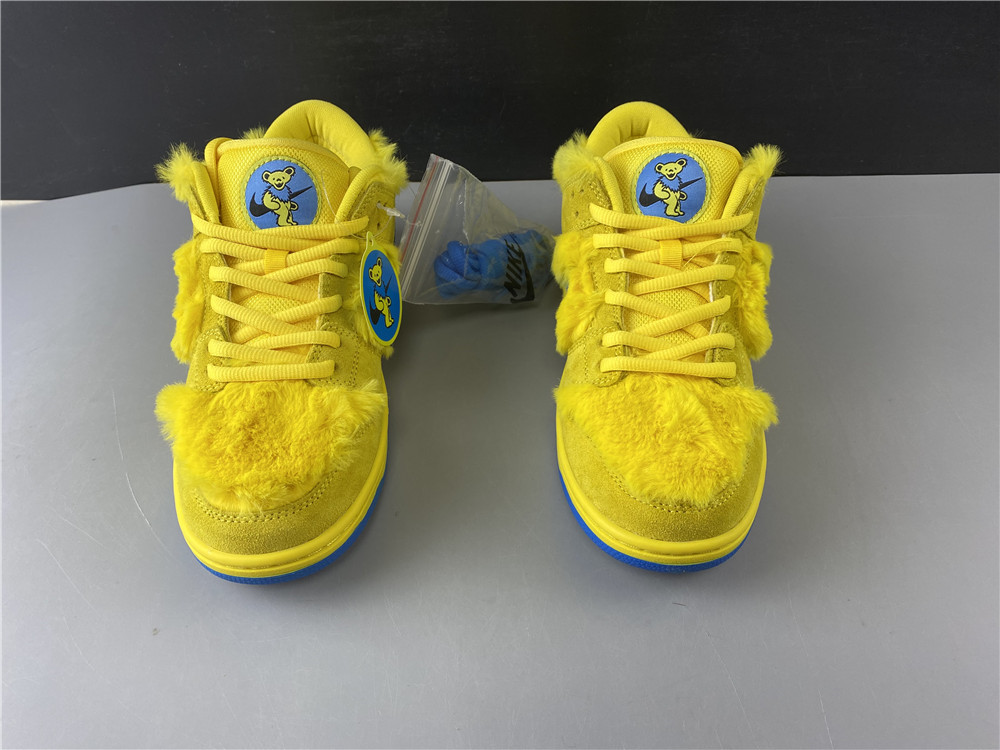 Nike SB Dunk Low Grateful Dead Bears Opti Yellow