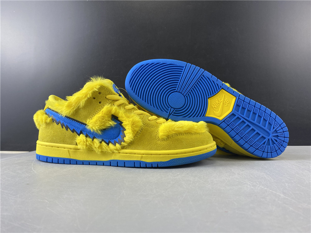 Nike SB Dunk Low Grateful Dead Bears Opti Yellow