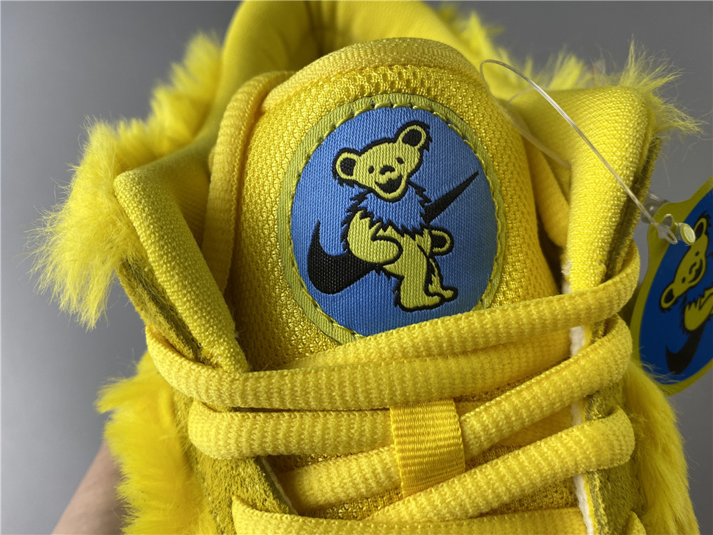 Nike SB Dunk Low Grateful Dead Bears Opti Yellow