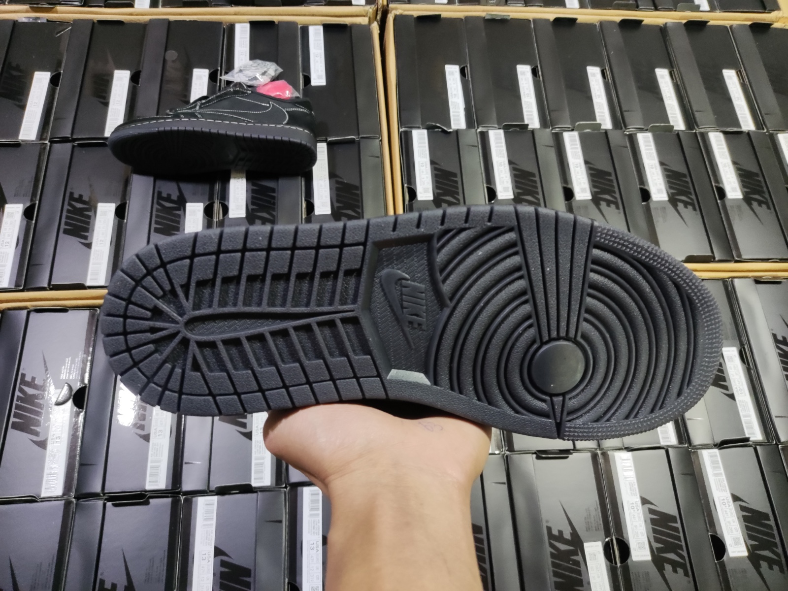 Jordan 1 Retro Low OG SP Travis Scott Black Phantom