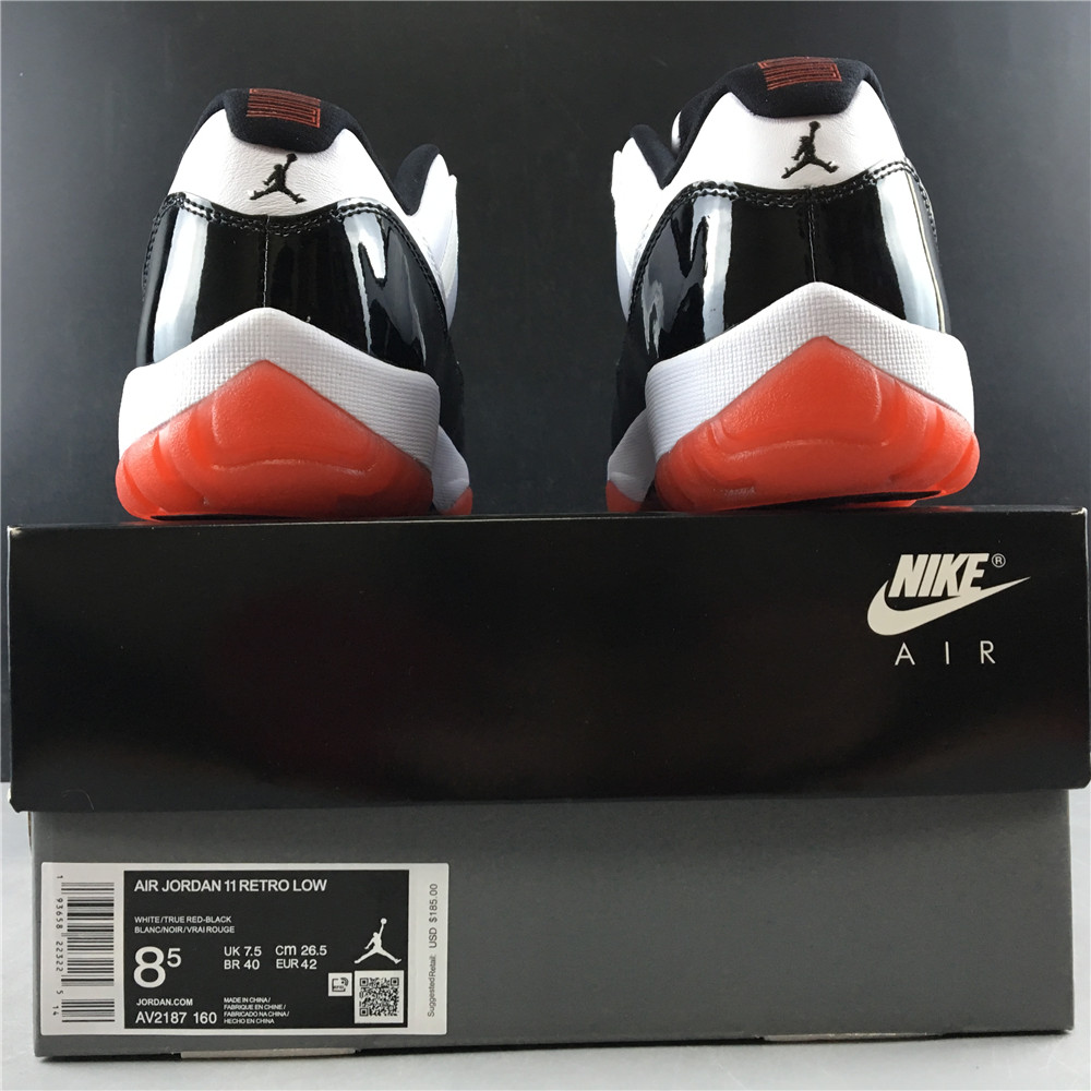 AIR JORDAN 11 RETRO LOW CONCORD BRED AV2187-160