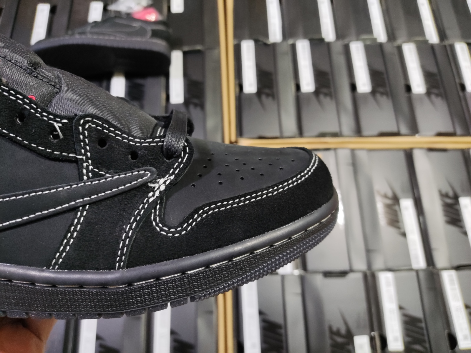 Jordan 1 Retro Low OG SP Travis Scott Black Phantom