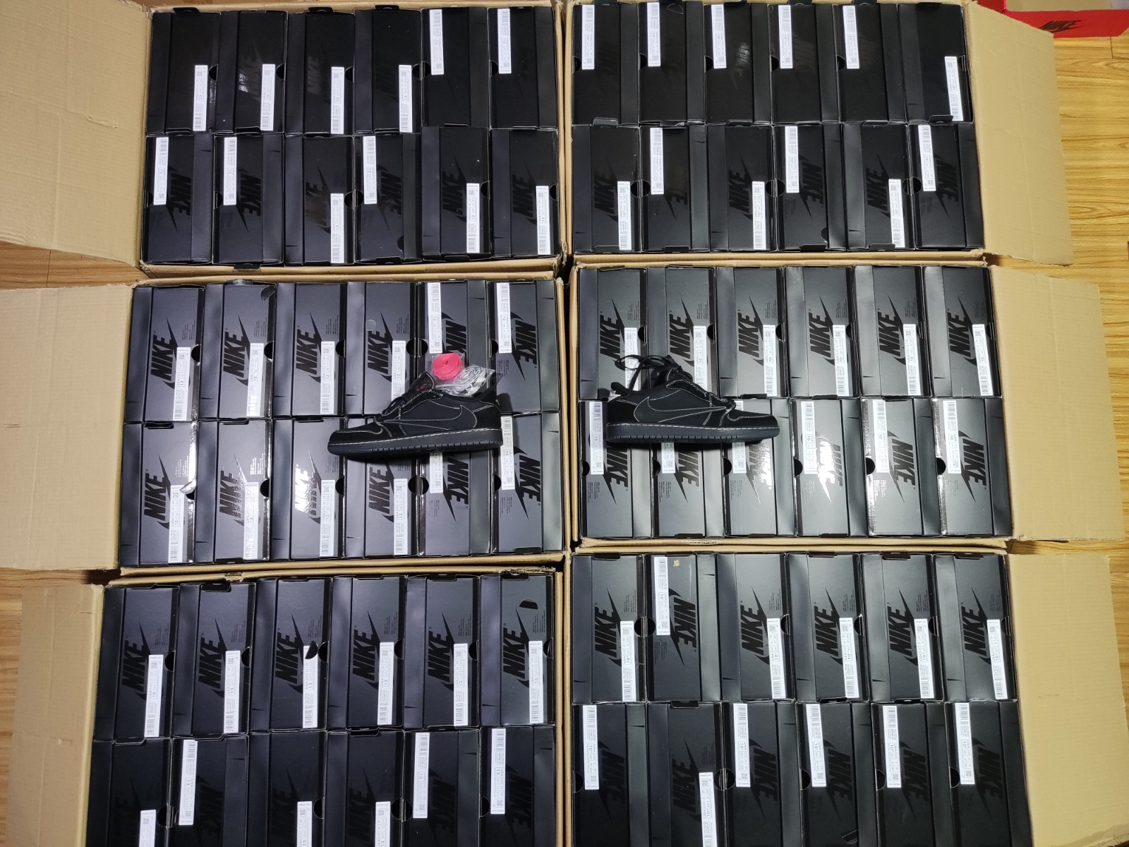 Jordan 1 Retro Low OG SP Travis Scott Black Phantom