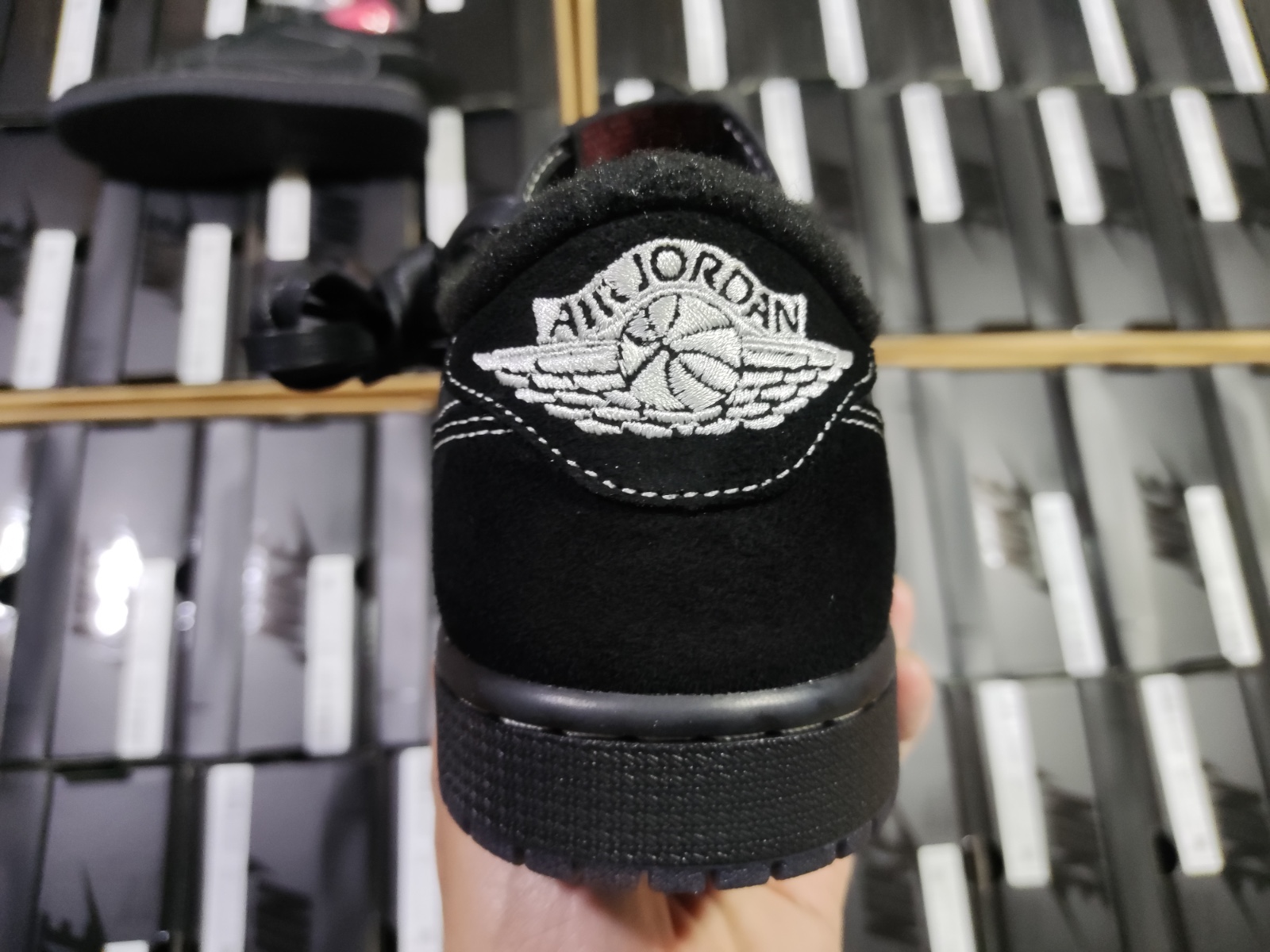 Jordan 1 Retro Low OG SP Travis Scott Black Phantom