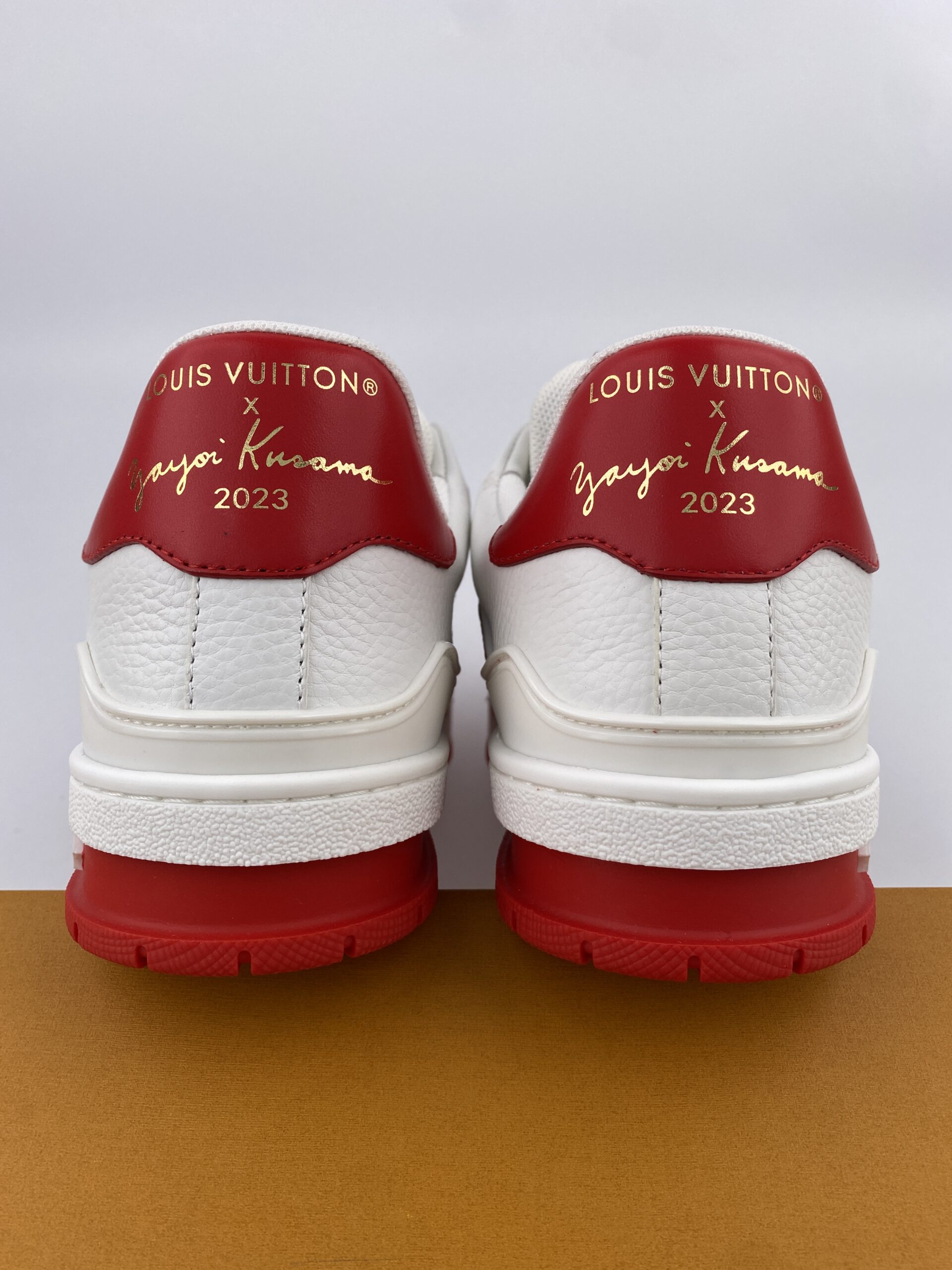 L** V* Yayoi Kusama Trainer White Red