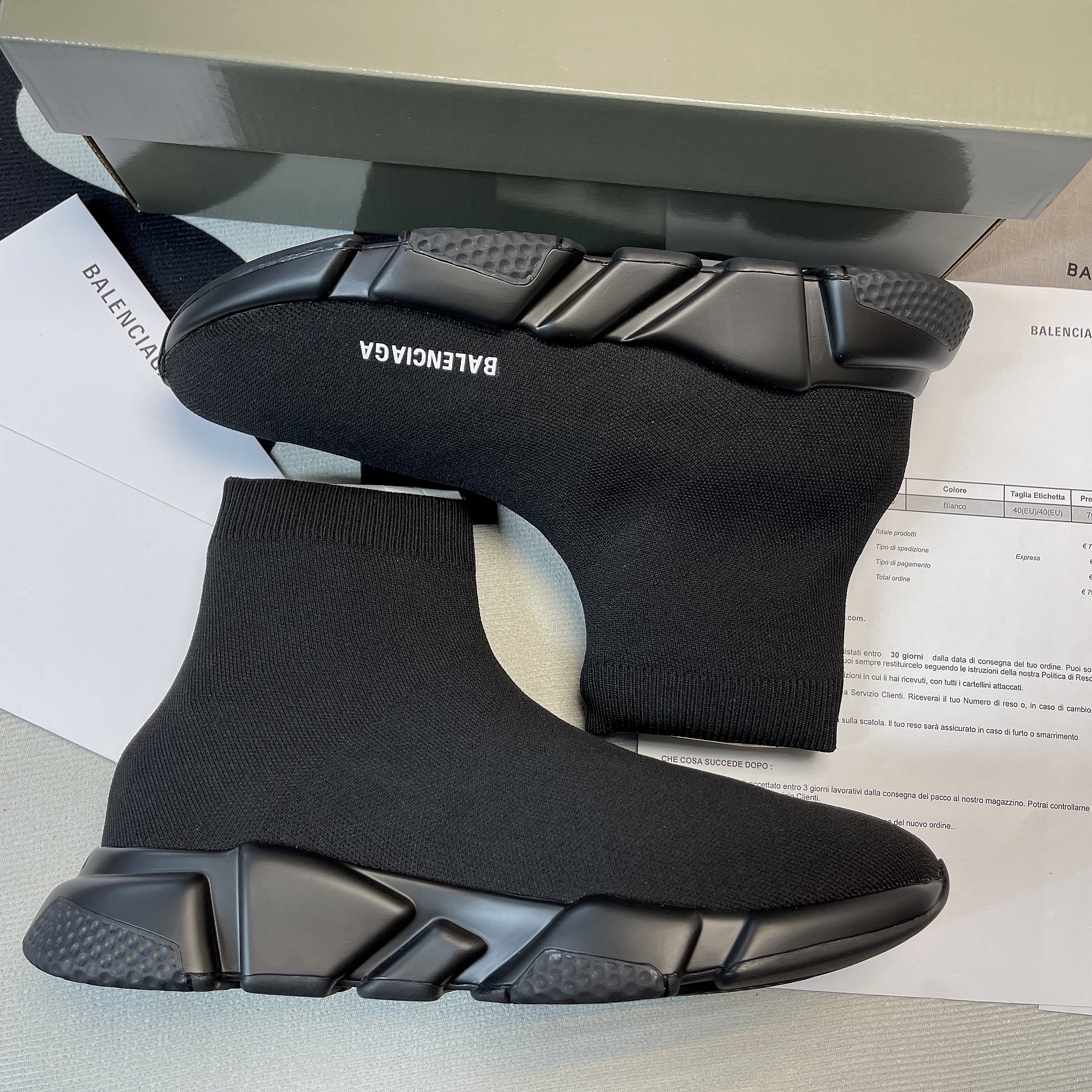 Balenciaga Speed 2021 Black