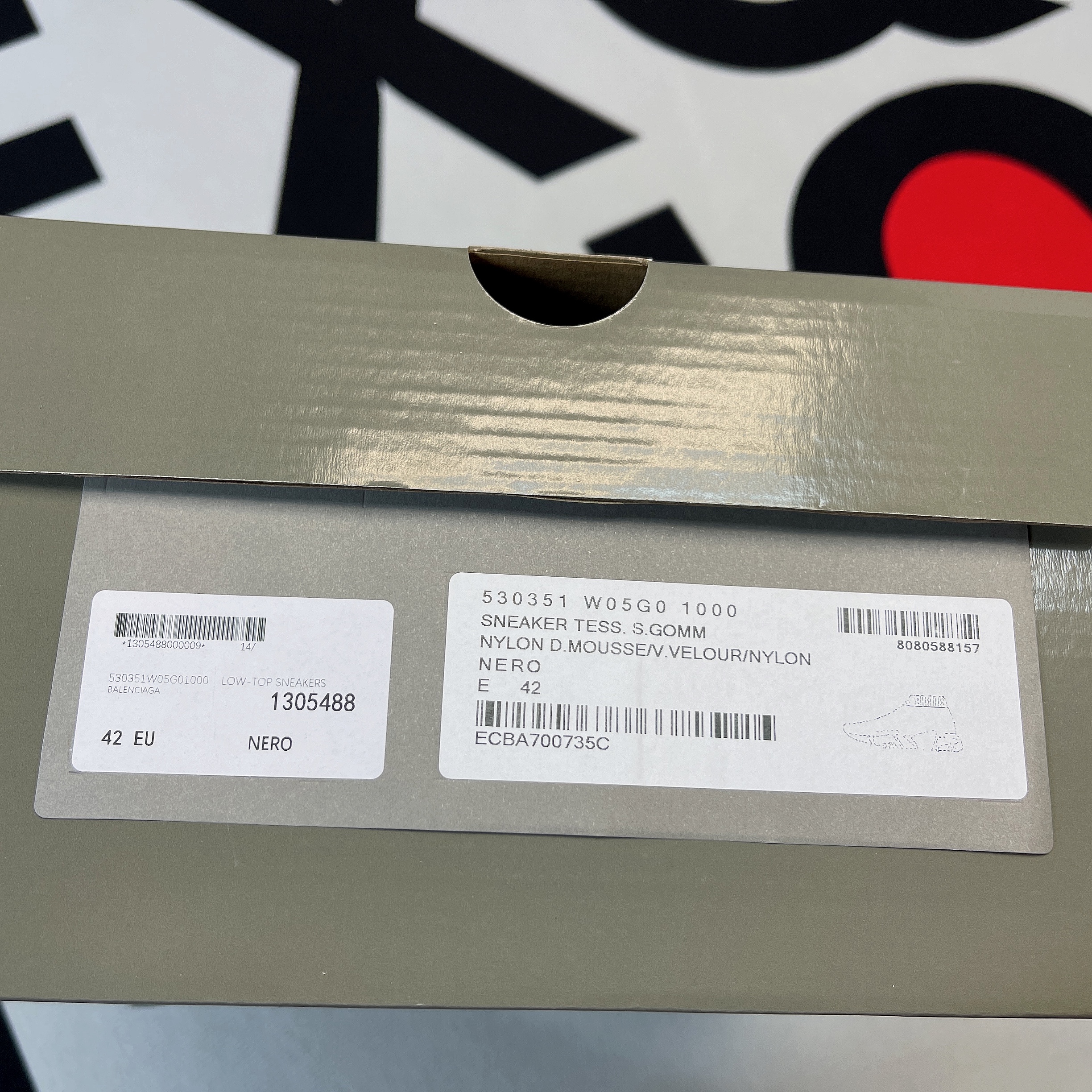 Balenciaga Speed Trainer Mid Black Red