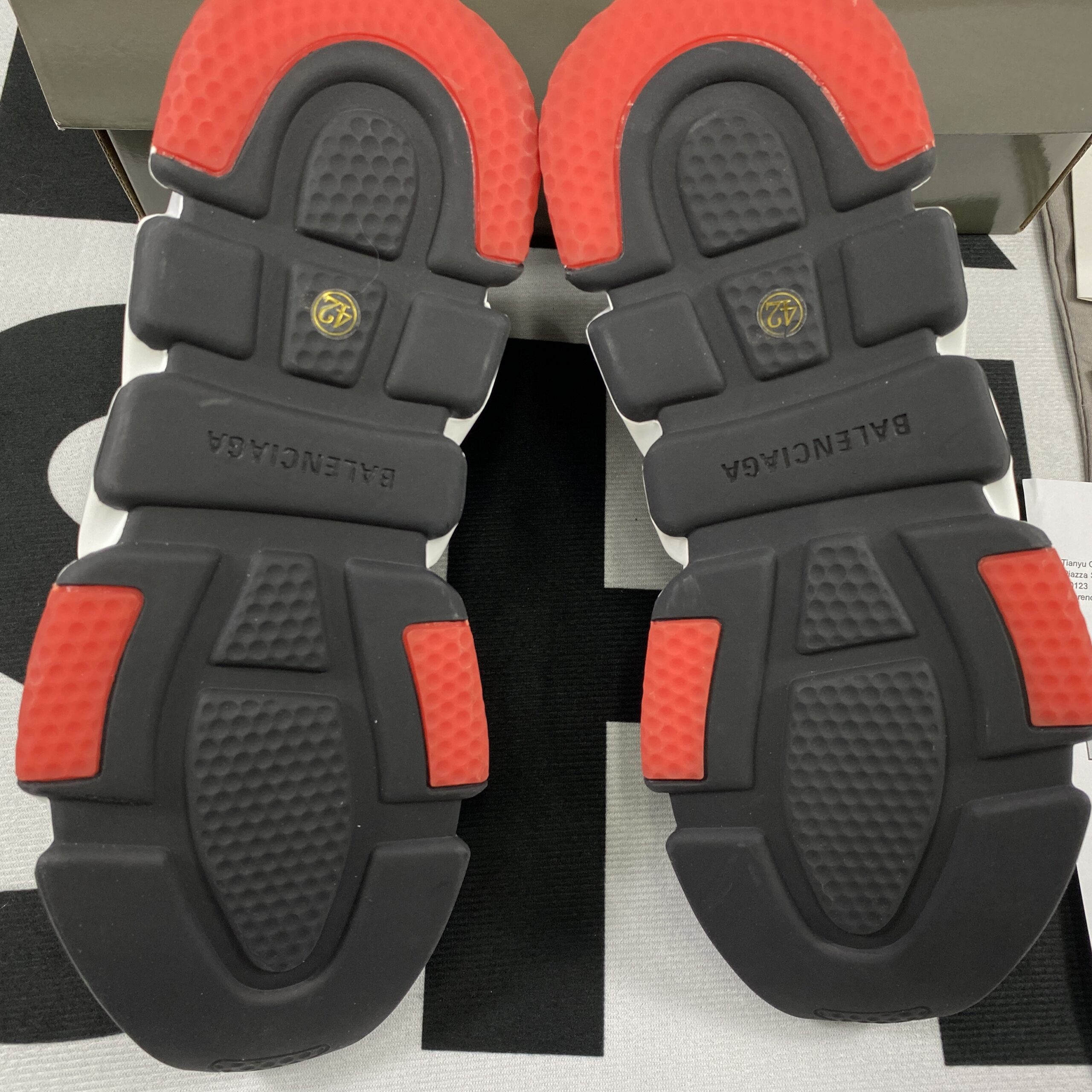 Balenciaga Speed Trainer Mid Black Red