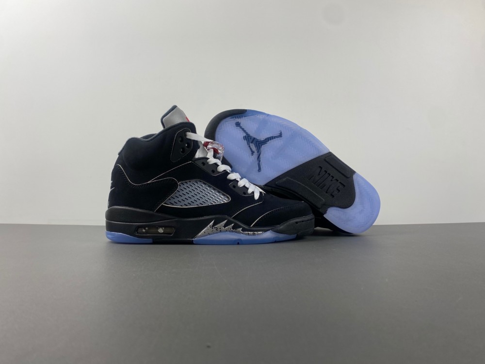Jordan 5 Black Metallic Reimagined